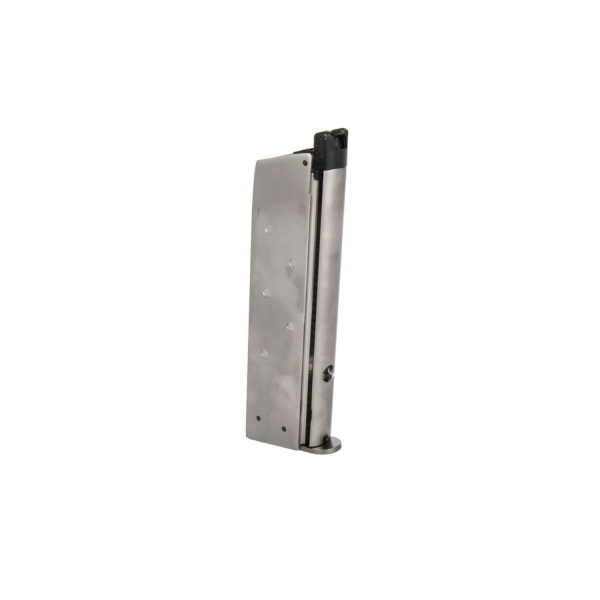 WE M1911A SILVER GBB 15BB AIRSOFT TABANCA ŞARJÖRÜ  Metal Taban