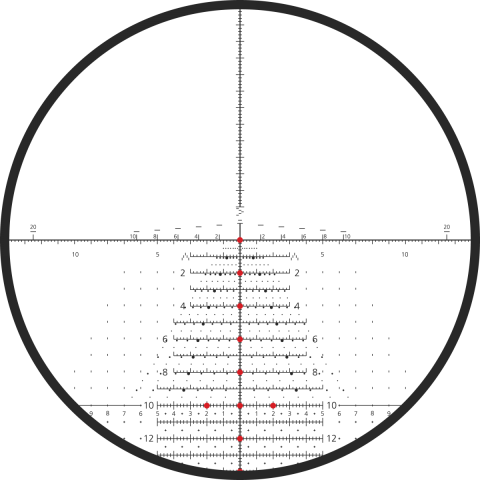 (ZCO) ZC527 5-27x56 TREMOR 3 SİYAH Tüfek Dürbünü