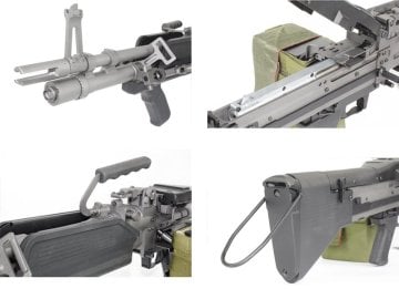 M60E4 (MK43 MOD0) HAFIF MAKINELI A&K AIRSOFT