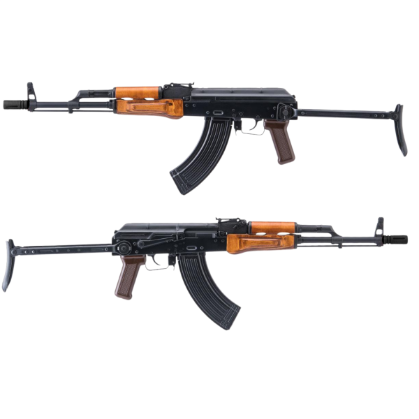 GHK AKMS Airsoft GBB Tüfek Gerçek Ağaç Metal Gövde ve Dipçik