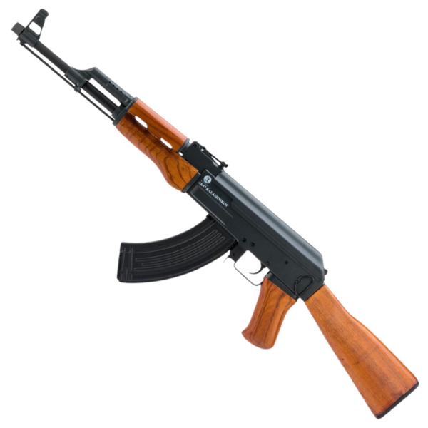 CYBERGUN Kalashnikov AK47 Gerçek Ağaç Airsoft AEG Tüfek Electric Blowback