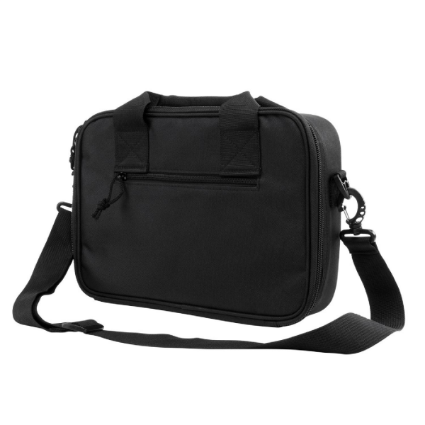 VISM Heavy Duty Double Pistol Range Bag Tabanca Atış Çantası SIYAH 13'' (33cm)