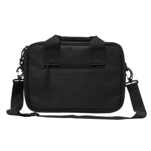 VISM Heavy Duty Double Pistol Range Bag Tabanca Atış Çantası SIYAH 13'' (33cm)
