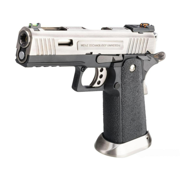 WE Hi Capa 4.3 ALLOSAURUS SILVER FullAUTO Airsoft Tabanca (WE-H009WET-SV)