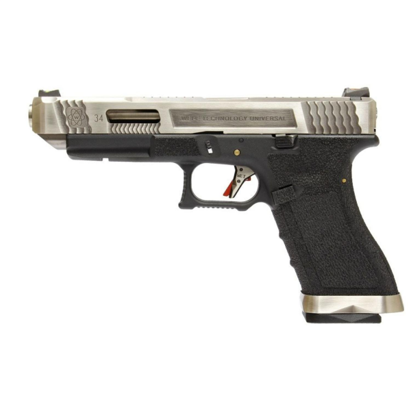 WE Glock G34 T7 GBB Airsoft Tabanca SV Kızak / SV Namlu / BK Gövde (WE-G008WET-7)