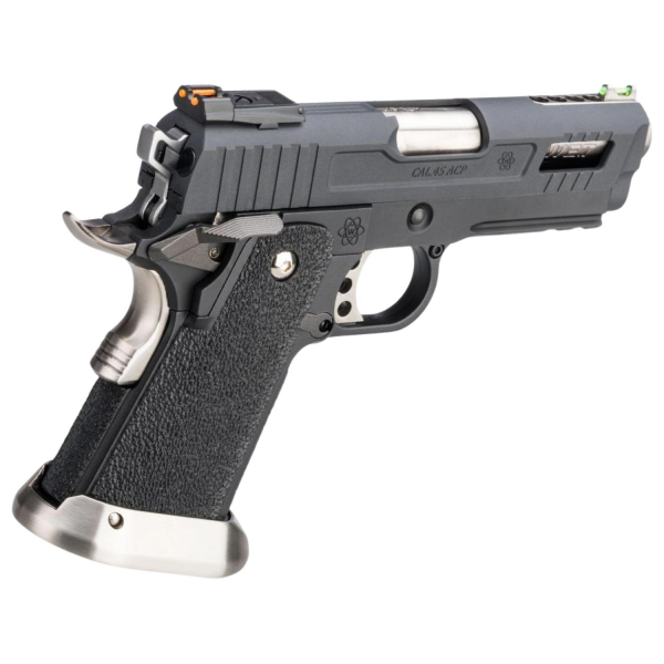 WE Hi Capa 3.8 SIYAH FullAUTO Airsoft Tabanca Velociraptor (WE-H007WET-1)