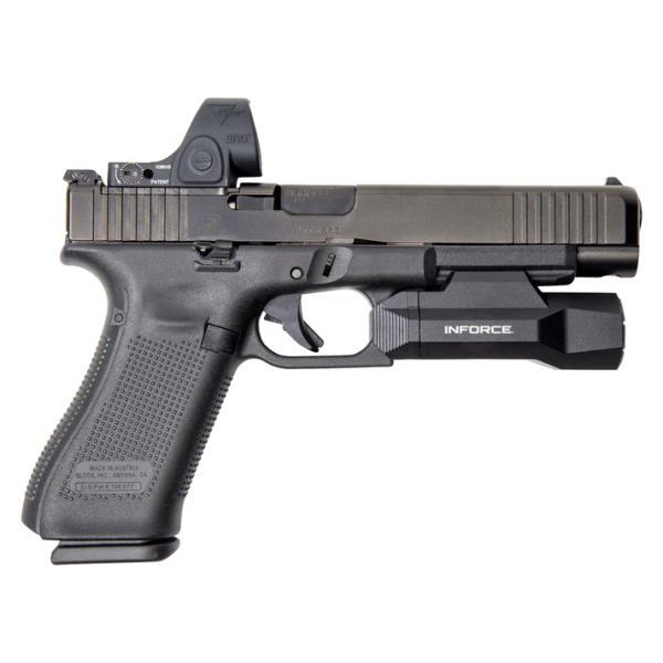 INFORCE TAKTİK TABANCA FENERİ WILD-2 1000LM SIYAH