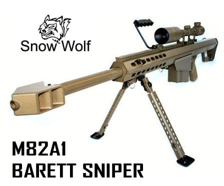 SNOW WOLF SW02-A M82A1 M99 TAN BARRETT AEG