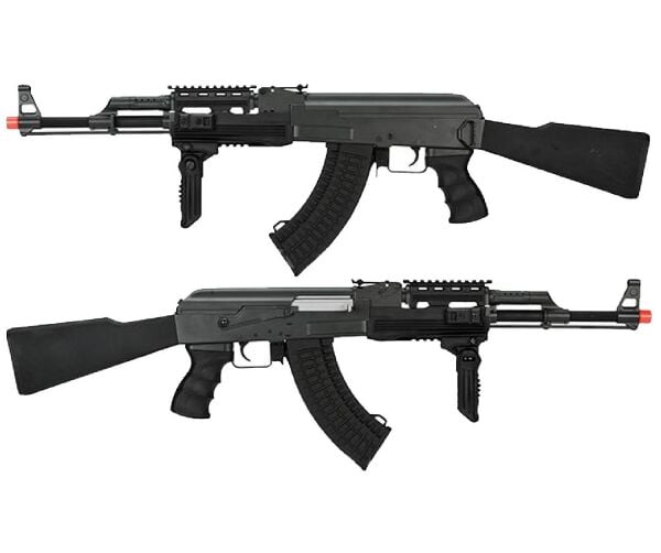 CYMA Taktik AK47 Full Metal Siyah AEG Airsoft Tüfek