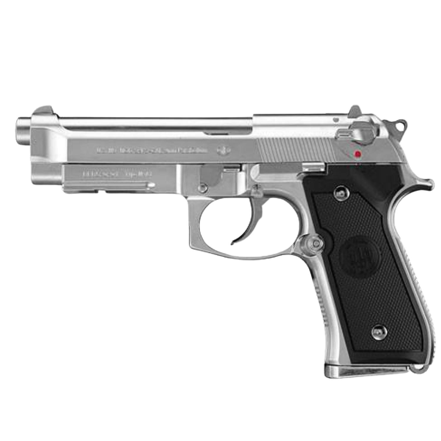WE Beretta M9A1 Rail Silver GBB Airsoft Tabanca