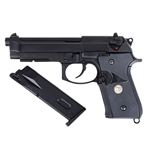 WE M9A1 Gen2 Full Metal Black Airsoft GBB Tabanca - SİYAH