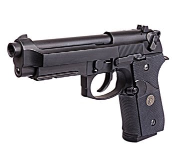 WE M9A1 Black Full Metal Airsoft GBB Tabanca - SİYAH