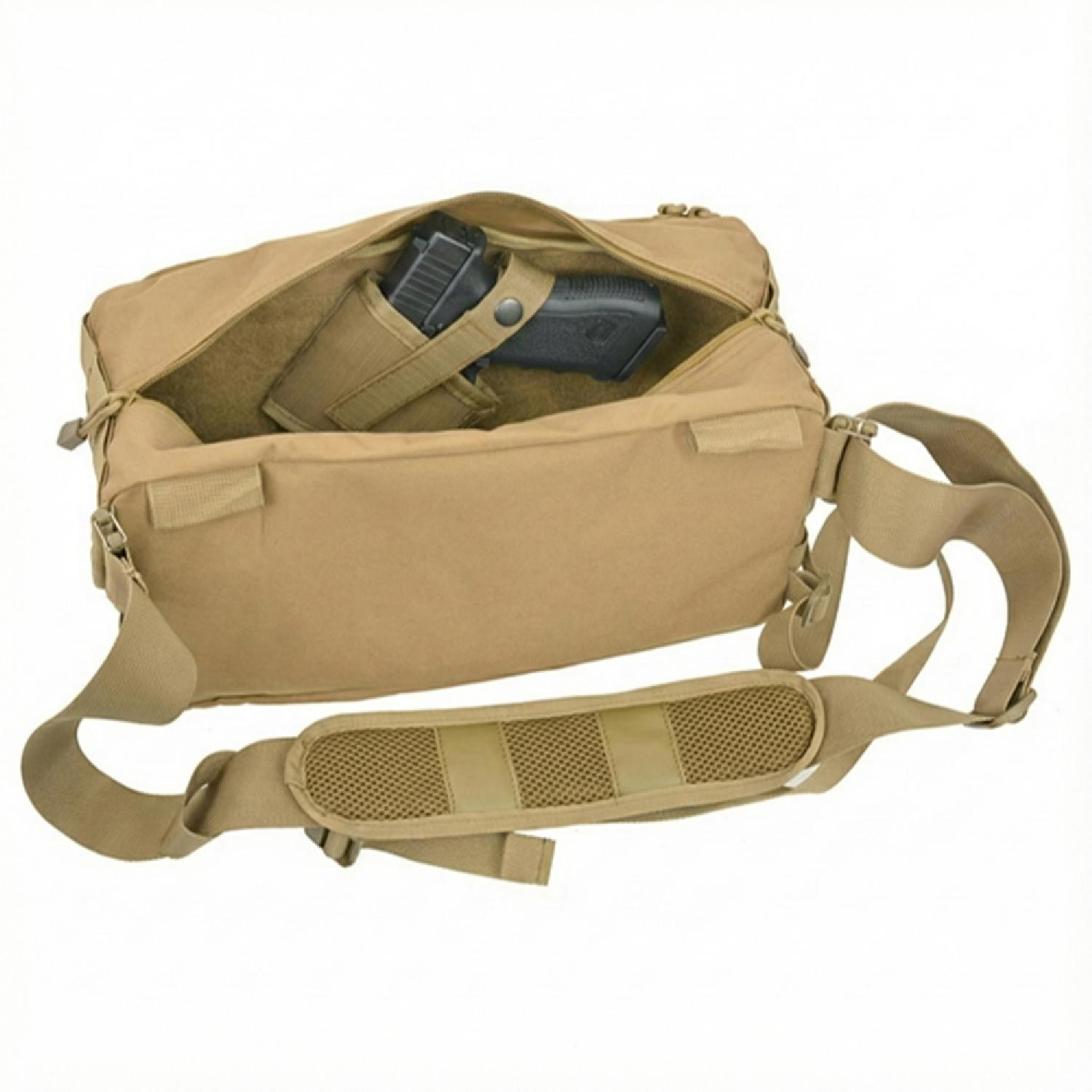 8FIELDS Range Bag ATIŞ ÇANTASI Practice Shooter - Small - Tan M51612075-TAN