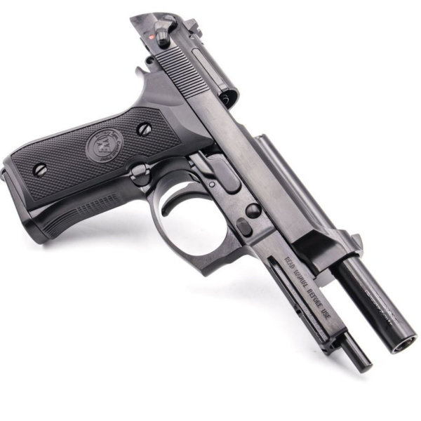 WE BERETTA M9A1 RAIL SIYAH Full AUTO GBB AIRSOFT TABANCA (WE-M012BOX-BK)