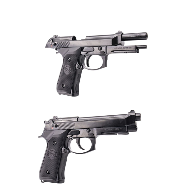 WE BERETTA M9A1 RAIL SIYAH Full AUTO GBB AIRSOFT TABANCA (WE-M012BOX-BK)