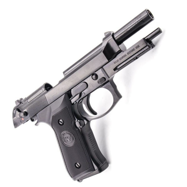 WE BERETTA M9A1 RAIL SIYAH Full AUTO GBB AIRSOFT TABANCA (WE-M012BOX-BK)