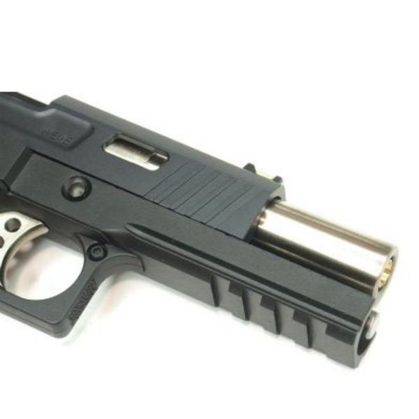 WE Hi Capa 4.3 ALLOSAURUS SIYAH FullAUTO Airsoft Tabanca (WE-H009WET-BK)