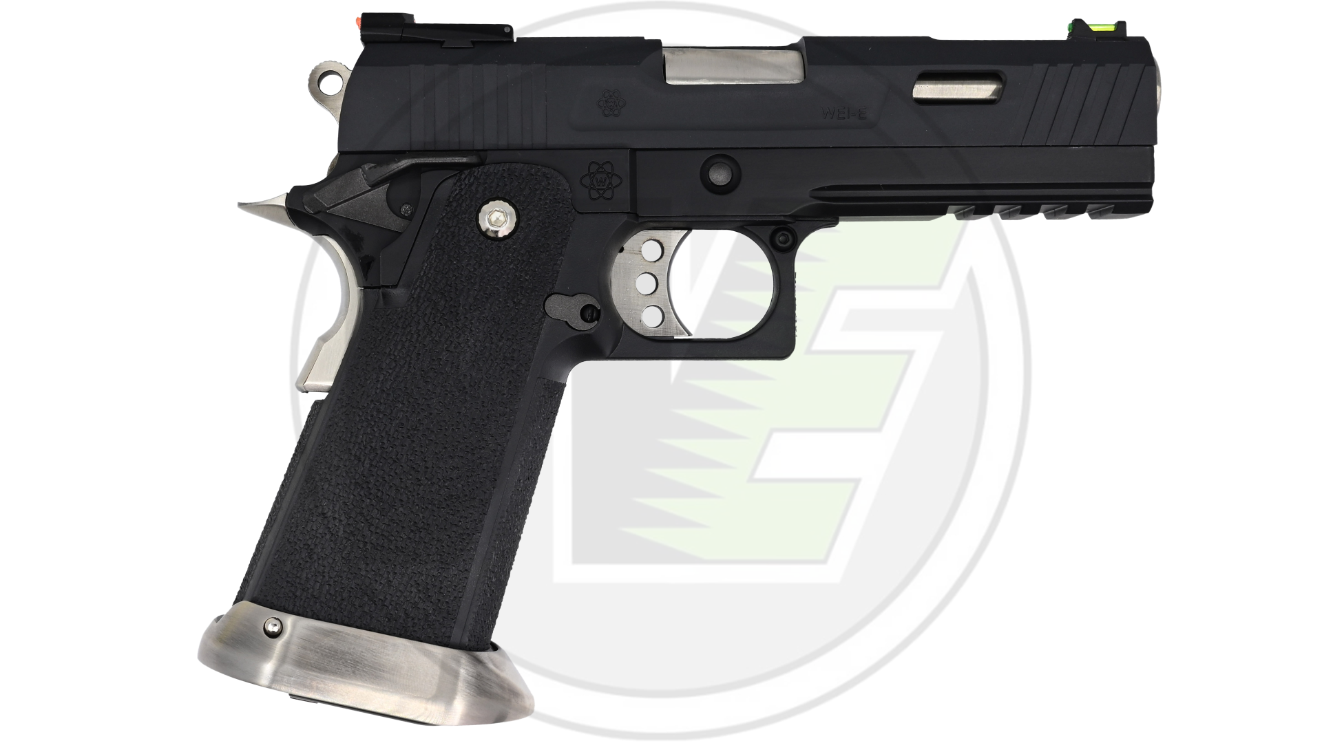 WE 4.3'' Hi-Capa Siyah GBB Airsoft Tabanca H009WET-BK
