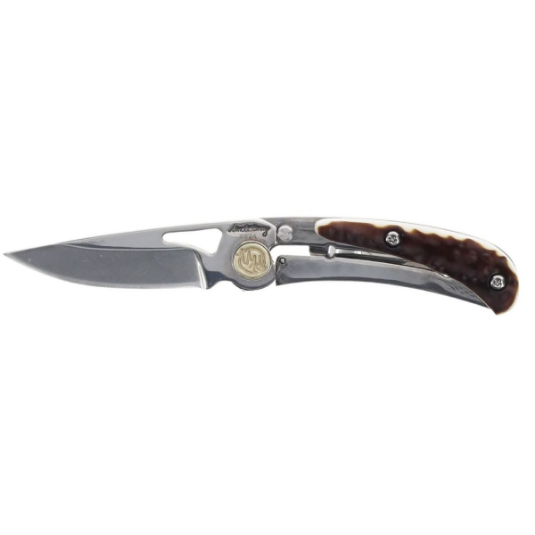 Schrade Uncle Henry Next Gen Pocket Knife Brown Staglon Handles Katlanır Çakı 1205105
