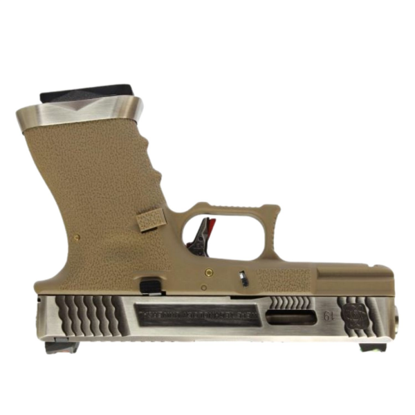 WE G19 T8 GBB AIRSOFT TABANCA SV KIZAK / SV NAMLU / TAN GOVDE