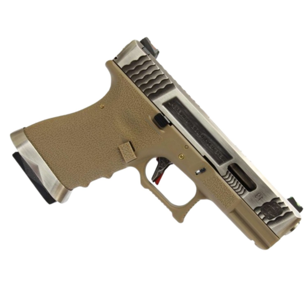 WE G19 T8 GBB AIRSOFT TABANCA SV KIZAK / SV NAMLU / TAN GOVDE