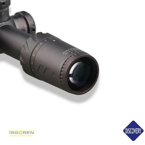 Discovery ED 3-15X50SFIR CT FFP IR-MIL 30MM Paralaks Tekerli Tüfek Dürbünü