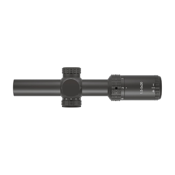 Victoptics SOI 1.5-5x20 Tüfek dürbünü 25.4mm Tüp RED+GREEN IR 1/5MIL