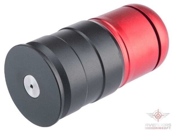 Avengers 40mm Airsoft Gas Grenade Shell (Model: 84rd Shower / Red Matte)