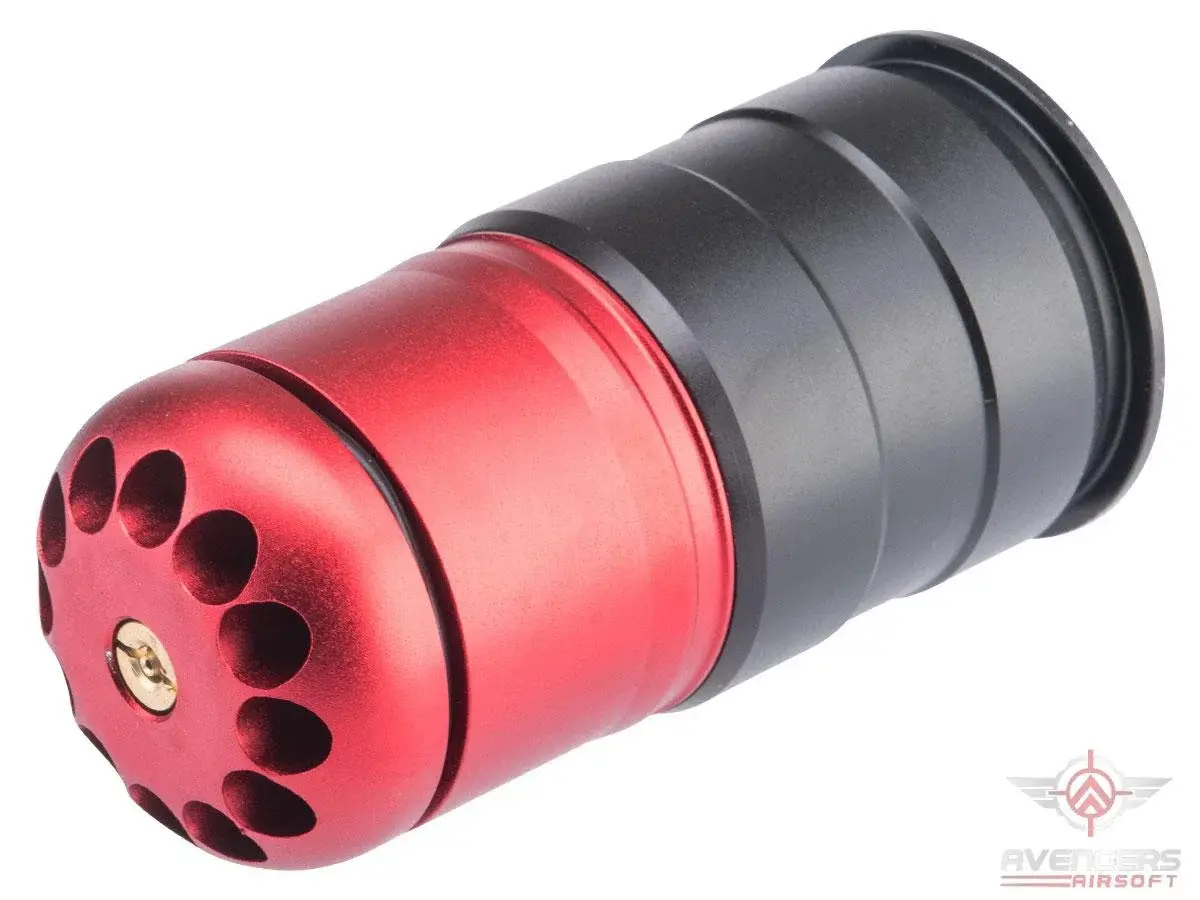 Avengers 40mm Airsoft Gazlı Grenade Bombaatar Kovanı – 84BB Shower / Kırmızı Mat