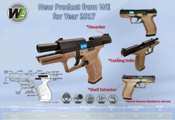 WE 99 FULL METAL Airsoft WALTHER  Çöl Rengi Airsoft Tabanca