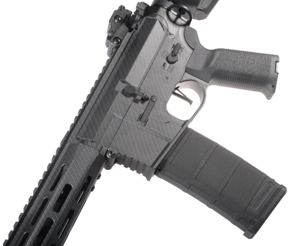 Delta Armory CARBON M4 AR15 M-LOK 8'' Charlie Pil Şarj DAHIL SET DA-C08-CRB
