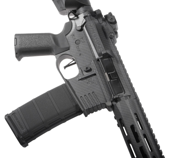 Delta Armory CARBON M4 AR15 M-LOK 8'' Charlie Pil Şarj DAHIL SET DA-C08-CRB