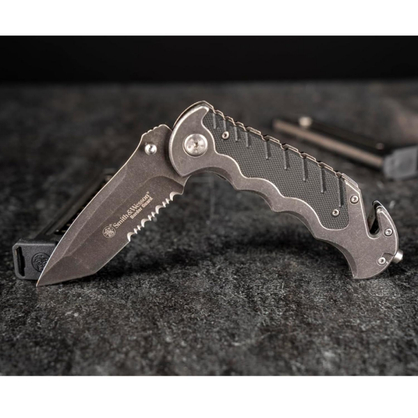 Smith Wesson® Border Guard Liner Lock Tonto Katlanır Çakı SWBG10SCP