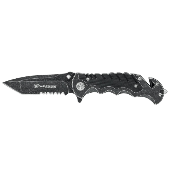Smith Wesson® Border Guard Liner Lock Tonto Katlanır Çakı SWBG10SCP