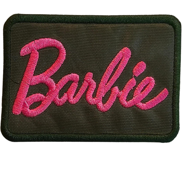 BARBIE SQUARE PATCH – DARK GREEN