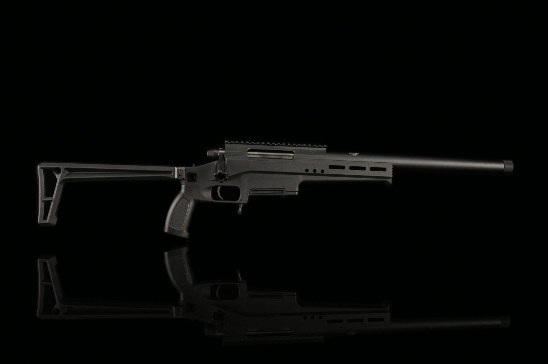 SILVERBACK TAC41L BK BOLT ACTION AIRSOFT SNIPER TÜFEK - SIYAH (SBA-BLT-32BK)