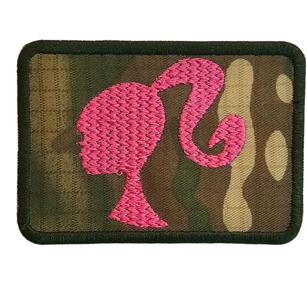 BARBIE PROFILE PATCH – MILITARY EDITION