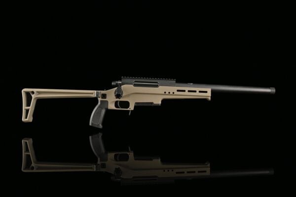 SILVERBACK TAC41L FDE BOLT ACTION AIRSOFT SNIPER TÜFEK - ÇÖL RENGI (SBA-BLT-32FDE)
