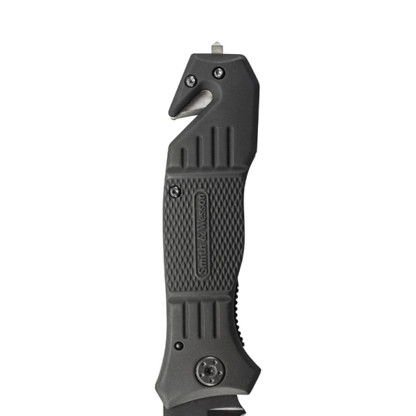 Smith & Wesson® Extreme Ops 2 Drop Point Serrated Katlanır Çakı SWEX2S