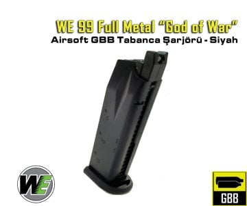 WE 99 Walther Airsoft Tabanca Şarjörü - Siyah