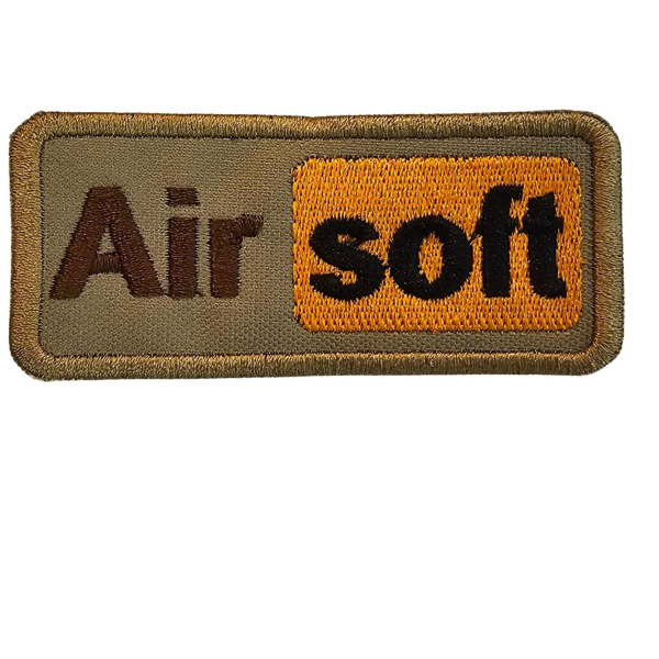 AIRSOFT PATCH – ORANGE HIGHLIGHT