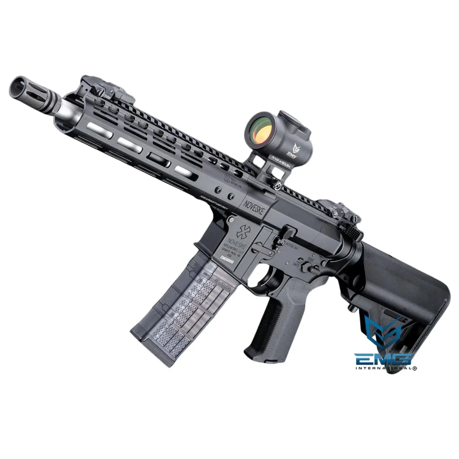 EMG CGS Noveske N4 Gen3 Gas Blowback Airsoft Tüfek (Siyah)