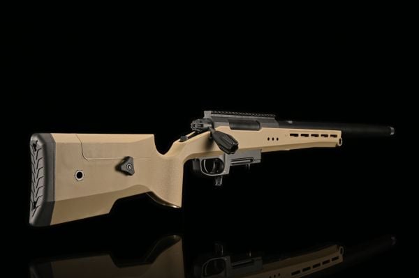 SILVERBACK TAC41P SPORT VERSION FDE BOLT ACTION AIRSOFT SNIPER TÜFEK - ÇÖL RENGİ