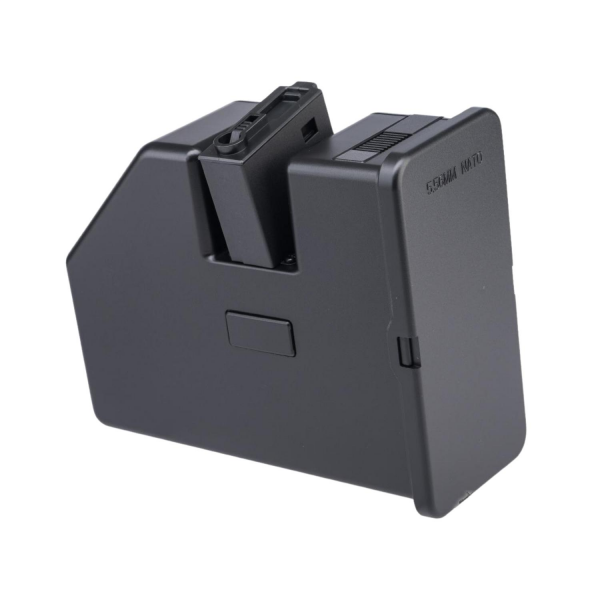 Krytac LMG Drum magazine 5000BB Tambur Şarjör - Siyah
