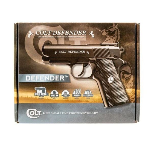 UMAREX Colt Defender 4,5MM Havalı Tabanca - Siyah