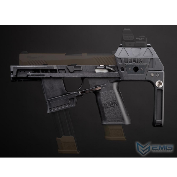 EMG Flux Defense Licensed Raider PDW Kit for SIG Sauer ProForce P320 M17 Gas Blowback Airsoft Pistols