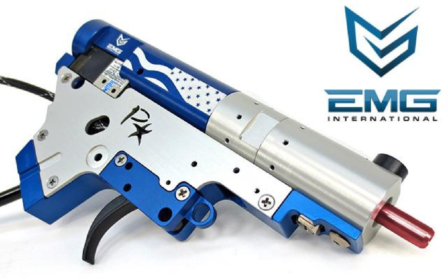 PolarStar Airsoft PR-15 V2 Gen3 Fusion Engine Electro-Pneumatic Gearbox Kit (EMG Edition Red Nozzle)