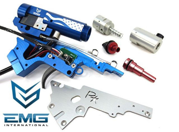 PolarStar Airsoft PR-15 V2 Gen3 Fusion Engine Electro-Pneumatic Gearbox Kit (EMG Edition Red Nozzle)