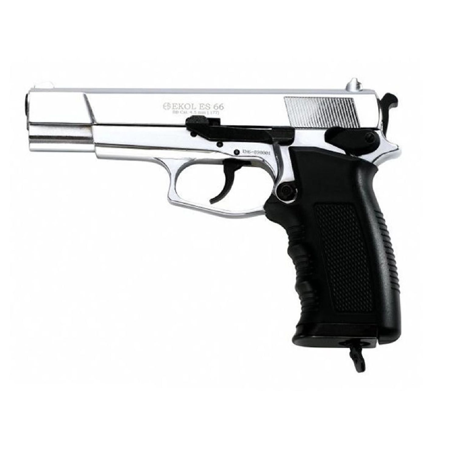 EKOL S P66 Compact Polimer Parlak Beyaz Havalı Tabanca