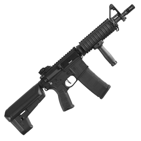 Delta Armory AR15 RIS BRAVO CQB-R Siyah AEG Airsoft Tüfek / Pil Şarj Setli DA-B01